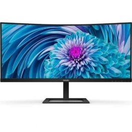 Philips 346E2CUAE/00 Monitor Curvo 34" UltraWide QHD (3440x1440) VA 100Hz USB-C 65W Altura Ajustable Negro Precio: 314.6899998. SKU: B1JLYSFZ9Y