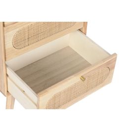 DKD Home Decor Cajonera Scandi Natural 3 Cajones 30 x 63 x 40 cm