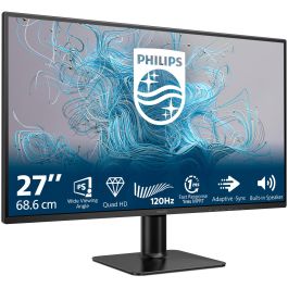 Philips Monitor 27E2N2500/00 27 Pulgadas Quad HD IPS 120Hz 1ms MPRT HDR10 HDMI DP USB Negro