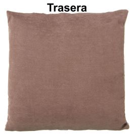 Cojín Alexandra House Living Gris Textil 43 x 43 cm