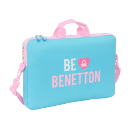 Maletín para Portátil Benetton Unique Rosa Turquesa 40 x 27 x 4 cm Precio: 13.98999943. SKU: B1AN2NB2JL