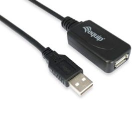 Equip Cable USB 2.0 de Extensión Activo Macho a Hembra, 10 Metros, para Conexiones USB de Alta Velocidad Precio: 18.94999997. SKU: B19H3X4AKZ