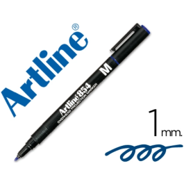 Artline EK-854 Rotulador Permanente Punta Redonda 1 mm Azul para Proyecciones Precio: 14.49999991. SKU: B16SAYQWAK