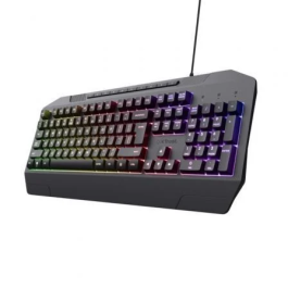 Trust Gaming Teclado Gaming GXT 836 EVOCX - Anti-Ghosting 25 Teclas, Iluminación RGB, Teclas Multimedia, 24998 Precio: 27.50000033. SKU: B18LGE9GZC