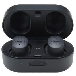 Audio-Technica ATH-SPORT7TW Auriculares In-Ear True Wireless Deportivos Bluetooth 5.0 Negros para Entrenamientos