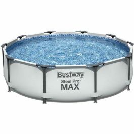 Piscina BESTWAY Steel Pro MAX 56406 - Sistema FrameLink - Fácil montaje - 305 x 76 cm