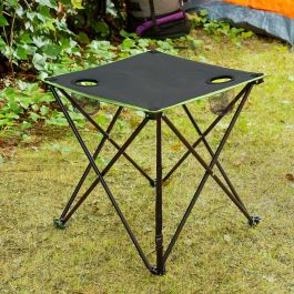 Mesa de Camping Textil Plegable con Funda Cafolby InnovaGoods