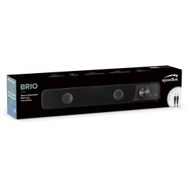 Speedlink Soundbar BRIO, Altavoz Estéreo Inalámbrico Bluetooth, 6W, Negro