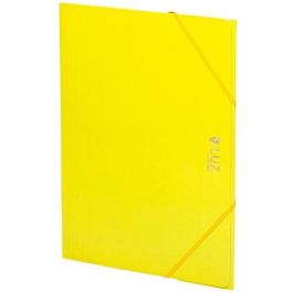 Carchivo Carpeta 3 Solapas Folio con Gomas Cierre, Cartón Plastificado Brillo Luz Amarillo Precio: 2.50000036. SKU: BIX2033L20