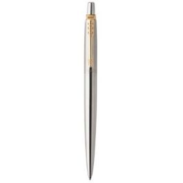 Parker Bolígrafo Jotter Acero Inoxidable con Adornos Dorados