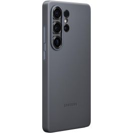 Samsung EF-VS938 Funda Kindsuit Original para Galaxy S25 Ultra, Protección Anticaída, Resistente a Rayones, Piel Sintética Negro