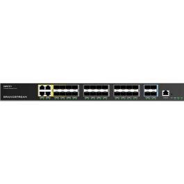 24+4P Grandstream GWN7831. 24x Gigabit ports. 4x SFP+. Layer-3-Aggregations-Switches Precio: 346.79000026. SKU: B1JDYSV2DR