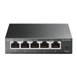TP-Link TL-SG105S Switch Gigabit Ethernet de Sobremesa 5 Puertos 10/100/1000 Mbps Plug & Play con Ahorro de Energía y QoS Precio: 25.5899996. SKU: B18D279NCL