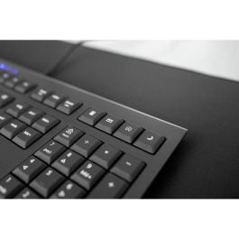 Cherry CHE4025112081323 Teclado con cable KC 1000, 3 LED de estado azules, Negro
