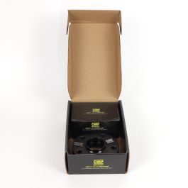 Omp Speed Separadores de Ruedas 15mm 5x108 CB 58.1 Tornillo M12x1.25 Conico+14x1.5 Conico OMPS08471501 Aluminio Negro