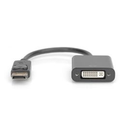DIGITUS DisplayPort Adapter DP -> DVI 0.15m Verriegelung