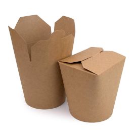 Algon Set 5 Envases Kraft 9.3 cm x 11.5 cm (24 Unidades)