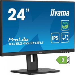 iiyama XUB2463HSU-B1 Monitor 24" FHD IPS 100Hz 3ms HDMI DP USB Pivot Negro Precio: 160.49999988. SKU: B1K7CD4GWM