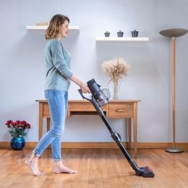 Aspirador escoba inalámbrico EZICLEAN Cycloboost FR8 Home - 19 Kpa - 78 dB - Fabricado en Francia Aspirador escoba inalámbrico EZICLEAN Cycloboost FR8 Home - 19 Kpa - 78 dB - Fabricado en Francia