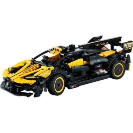 LEGO 42151 Bugatti Bolide Technic Coche de Carreras Amarillo/Negro con Motor W16, Dirección y Puertas de Tijera LEGO 42151 Bugatti Bolide Technic Coche de Carreras Amarillo/Negro con Motor W16, Dirección y Puertas de Tijera