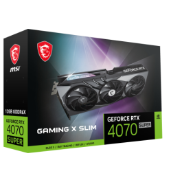 MSI GAMING GeForce RTX 4070 SUPER 12G X SLIM NVIDIA 12 GB GDDR6X