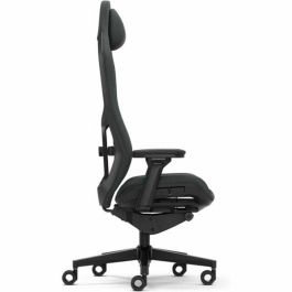 Fractal Design FD-CH-RE1M-01 Silla para Videojuegos de PC, Asiento Acolchado, Respaldo de Malla, Negro