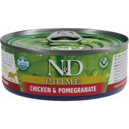 Farmina N&D Cat Prime Pollo Granada Caja 30x70 gr Precio: 33.8900001. SKU: B14FRYFTWN