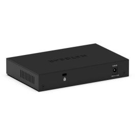 Netgear Switch Plus Gigabit Ethernet de 8 Puertos con 64 VLAN, Diseño Sin Ventilador, Eficiencia Energética y Montaje Versátil.