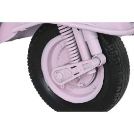 DKD Home Decor Mesa Shabby Pinki Rosa Palo de Hierro y Mango con 1 Estantería, Diseño Moto Scooter, 72x116x110 cm DKD Home Decor Mesa Shabby Pinki Rosa Palo de Hierro y Mango con 1 Estantería, Diseño Moto Scooter, 72x116x110 cm