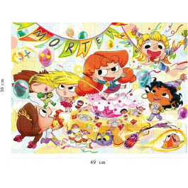 Nathan Puzzle Mortelle Adele 1696547212600 para Niños - Dibujos Animados y Cómics - 150 Piezas