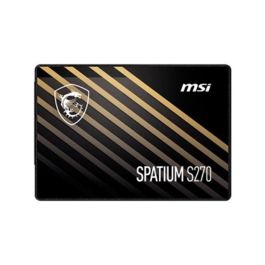 MSI SPATIUM S270 960 GB SSD Interno 2.5" SATA III, hasta 500 MB/s Lectura, 3D NAND Flash, S78-440P130-P83 Precio: 148.50000033. SKU: B1HPANXZM7