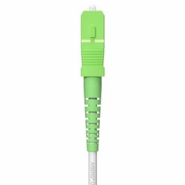 AISENS A152-0619 Latiguillo Fibra Óptica Monomodo OS2 9/125µm SC/APC a SC/APC G.657A2 Kevlar LSZH Blanco 150m CPR Dca