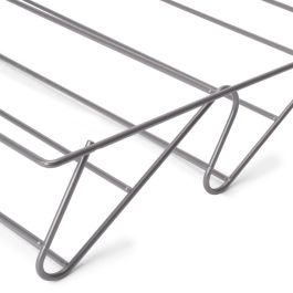 Emuca Kit de cajón zapatero y bastidor regulable Quartz para armarios, guías de cierre suave y extracción total, Módulo 60cm, Acabado Titanio