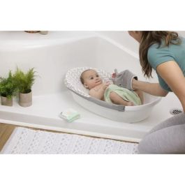 Ingenuity ING17492 - Hamaca de Baño Ajustable Sylvi Baby Bath con Toallita y Libro para Bebés hasta 6 meses