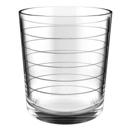 Quid Vaso Bajo Urban Ring Vidrio Transparente 36 cL Set 6 Unidades con Relieve Apto Lavavajillas y Frigorífico Precio: 6.50000021. SKU: S2704457