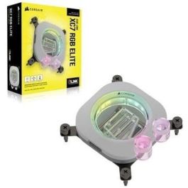 Corsair COR1693117797244 Refrigeración Líquida iCUE LINK XC7 RGB ELITE para Intel 1700 y AMD AM4/AM5, Blanco
