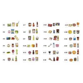 Bizak Mini World Kit Esencial Cápsula Sorpresa Juguete de Cocina con Miniaturas para Coleccionar