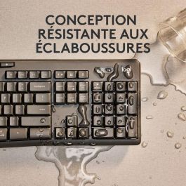 Teclado y Ratón Logitech 920-012077 Gris Grafito Inglés EEUU Qwerty US Teclado y Ratón Logitech 920-012077 Gris Grafito Inglés EEUU Qwerty US