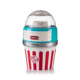 Ariete 2957/01 Máquina de Palomitas Party Time Big Popper Azul, Diseño Retro Años 50, Aperitivo Natural sin Grasas