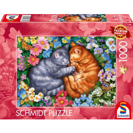 Schmidt Spiele SCH4001504588755 Puzzle Sleep on Velvet Paws 1000 Piezas, +12 años Precio: 43.681. SKU: B1C2GY7WPC