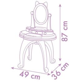 Smoby SMO3032163202547 Tocador infantil 2 en 1 Gabby y la Casa Mágica con taburete, 12 accesorios y espejo regulable Smoby SMO3032163202547 Tocador infantil 2 en 1 Gabby y la Casa Mágica con taburete, 12 accesorios y espejo regulable