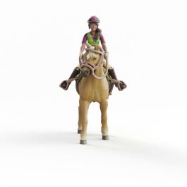 Schleich 42714 Figuras de Sarah y Mystery Horse Club, para niños a partir de 4 años