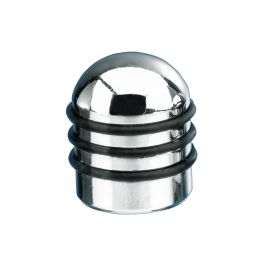 Foliatec Aircaps Tapones Válvula Alu Chrome con Anillos Goma Negra 4 Piezas FO32791