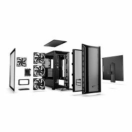 be quiet! SHADOW BASE 800FX Black Midi Torre PC, ATX, Ventana Cristal Templado, Iluminación ARGB FX, Silencioso