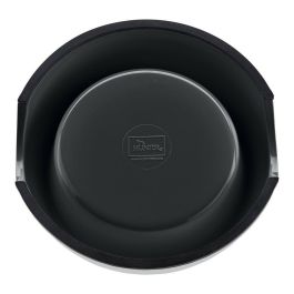 Hunter Comedero De Melamina 700 mL Negro con Acero Inoxidable Extraíble