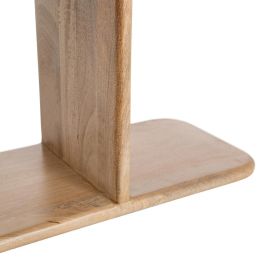 Estantería Natural Madera de Mango Salón 124 X 28 X 200 cm