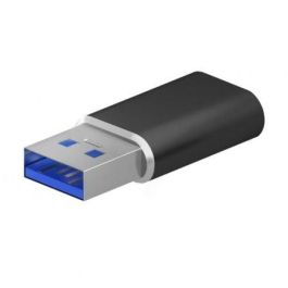 Aisens A108-0678 Mini Adaptador USB 3.2 Gen2 USB-C Hembra a USB-A Macho 10Gbps Carga 3A OTG Negro Precio: 4.49999968. SKU: B1KMJS4C3W