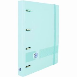 Carpeta de anillas Oxford EuropeanBinder Azul Pastel A4+ (4 Unidades) Carpeta de anillas Oxford EuropeanBinder Azul Pastel A4+ (4 Unidades)