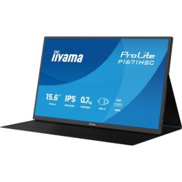 iiyama P1671HSC-B1 Monitor 15.6" Full HD IPS 1920x1080, 3ms, HDMI, 2x USB-C