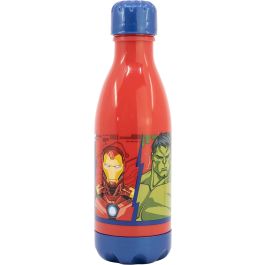 MARVEL CZ11265 Botella de Agua Vengadores 560 ml para Niños, Plástico Alimentario Reciclable Libre BPA, Tapón Rosca MARVEL CZ11265 Botella de Agua Vengadores 560 ml para Niños, Plástico Alimentario Reciclable Libre BPA, Tapón Rosca